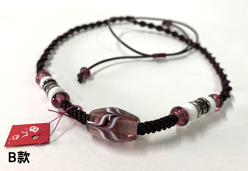 琉璃珠手編項鍊(多款)